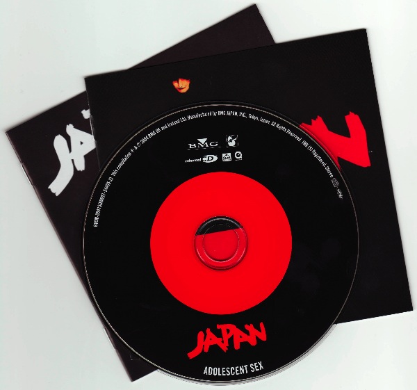 cd & booklets, Japan (David Sylvian) - Adolescent Sex